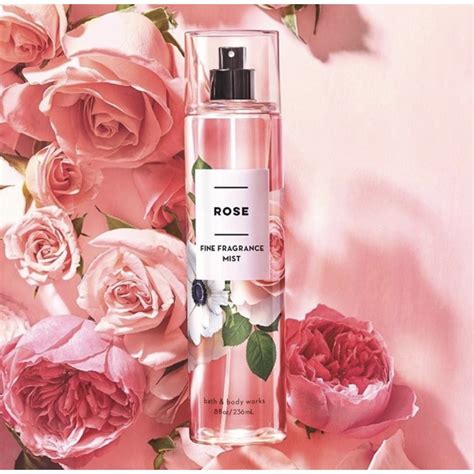 covered in roses bath and body works|rose fine fragrance mist.